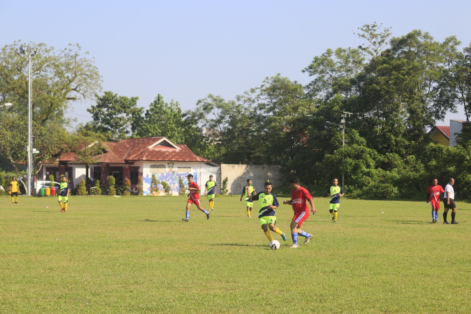 Semarakkan HUT Kota Medan, Pemko Medan Gelar Sepak Bola Antar Kepling